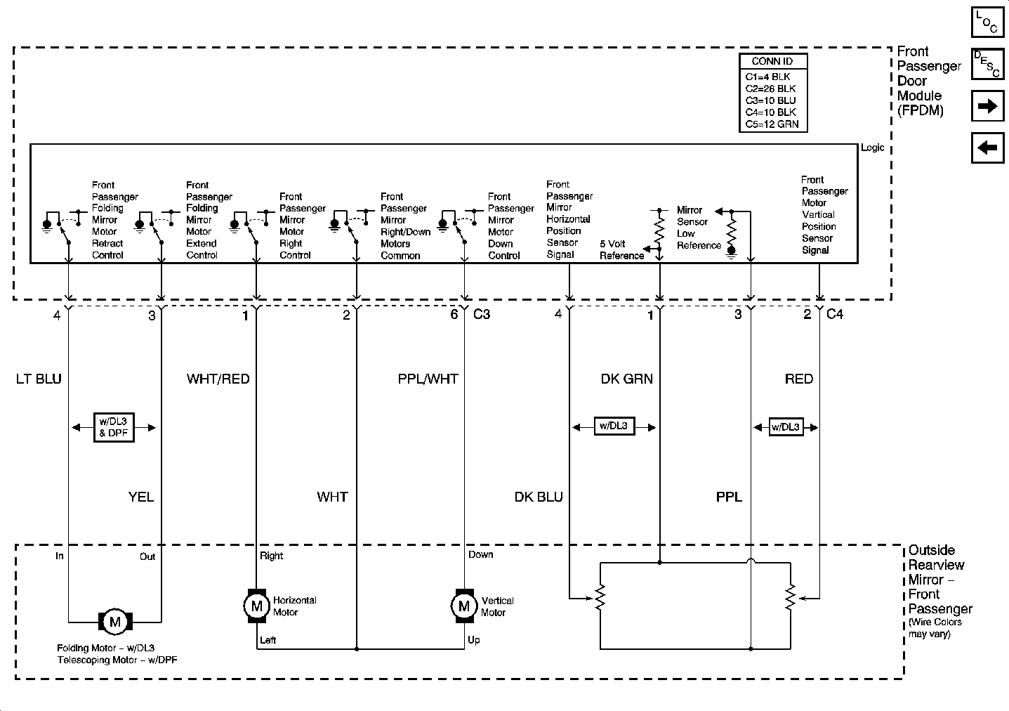 2003 silverado power mirrors -- posted image.